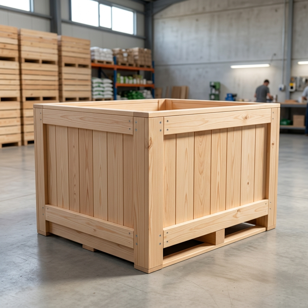 Bins seca cepillada de exportación Olbins Chile